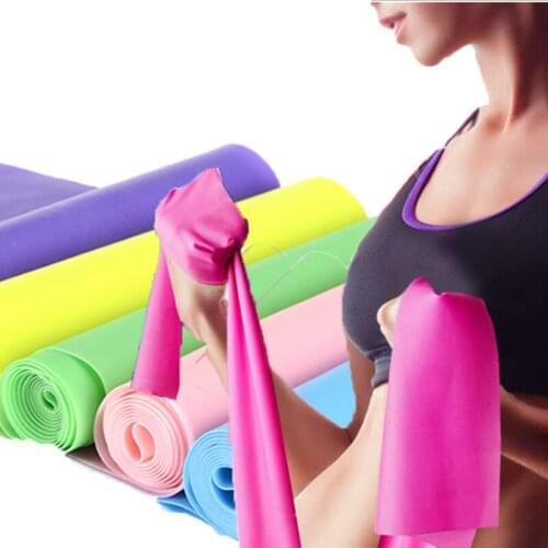 Yoga tension belt elastic belt fitness men and women resistance belt strength training stretching belt latex pull rope