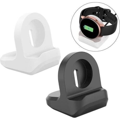 Smartwatch Charger Silicone Bracket Anti Slip Base Light Weight Compact Structure for Samsung Galaxy Watch Active 2 40/44mm