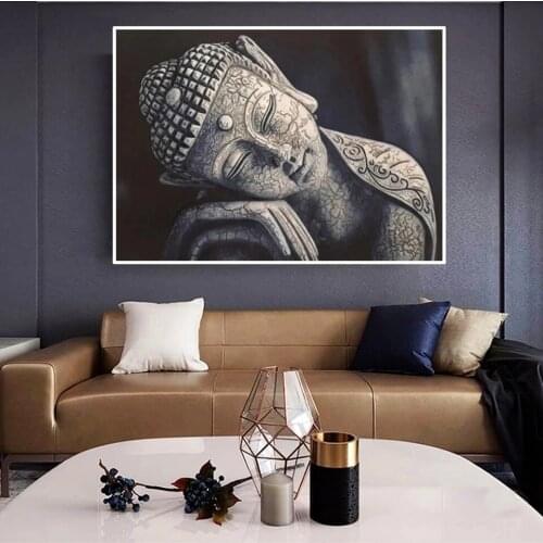 Buddha Statue 5d Diy Diamond Painting Religion Embroidery Diamond Mosaic Handmade Gift Wall Art Full Square Round Home Decor