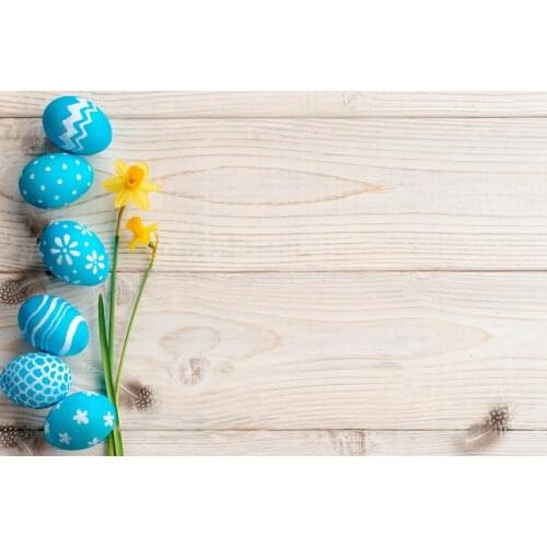 Blue Eggs Wood Vinyl Fotografie Achtergrond Photo Studio Background Graduation Backdrops For Photography E190127A20