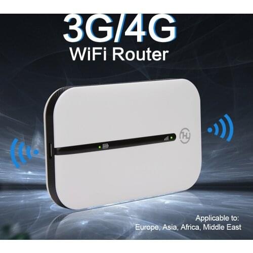 3G 4G LTE Wifi Modem Router 4G Sim Card Slot Protalbe Wi Fi Hotspot Wi-fi 4g Router With Lithium Battery 150Mbps Unlocked