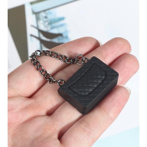 1 Pc Chain Pack Doll Bag Miniature Shopping Handbag Model for Doll House Decor For Clothes Accessories
