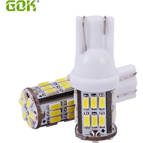 10pcs/lot Car T10 led smd light 194 168 192 w5w led 3014 smd t10 30led Auto Led Car Lighting t10 Clearance Bulbs t10 Wedge Lamp