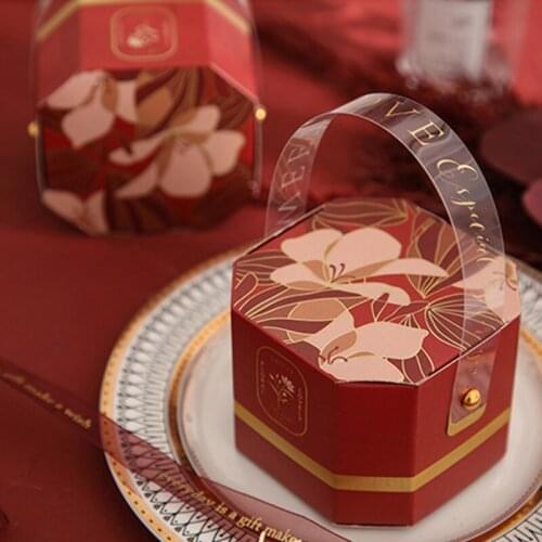 10pcs Wedding Favors Candy Box Creative Gifts Boxes Baby Shower Paper Chocolate Boxes Package Festival Party Supplies Gift Bag