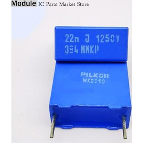 5pcs/lot 100% New and original 0.022uf 1250v 22nf 22000pf 223 MKP Thin film capacitorfoot5MM