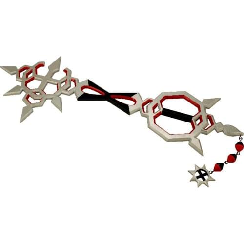 Kingdom Hearts Cosplay Axel Bond of Flame Keyblade for Halloween Christmas Party Masquerade Anime Shows Cosplay performance