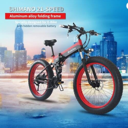 Electric Bike 800W New Super Level Snow Bike Electric Bike Folding Ebike 48V15Ah Electric Bicycle 4.0 Fat Tire e bike