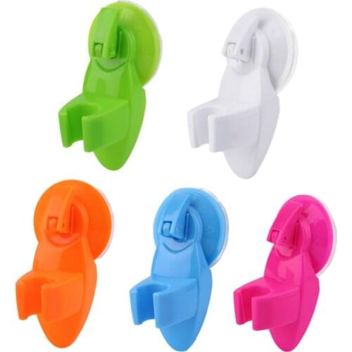 Shower Fixed Bracket Shower Hand Head Holder Suction-cup Shower Fixed Bracket Shower Hand Head Seat For Bathroom Shower Room