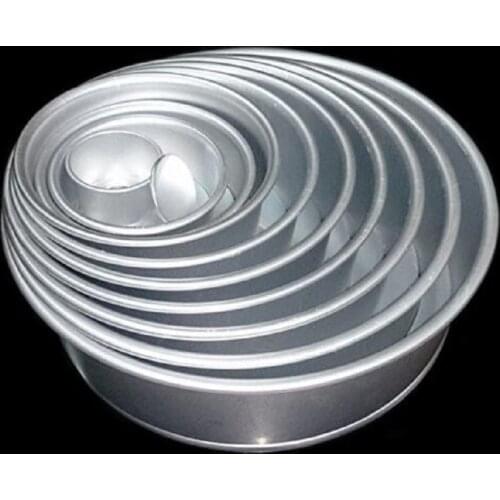 2-14 Inches Cake Mold Circle Shape DIY Wedding Cookie Cutter Kitchen Fondant Cake Decorating Tools Mousse Cake Mold Stencils