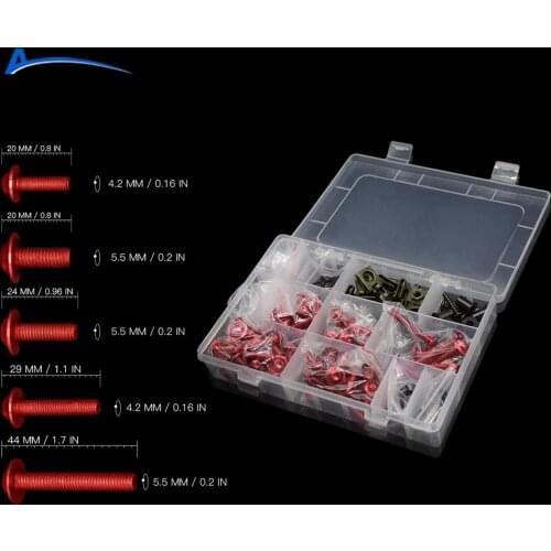 For Aprilia Universal Motorcycle Fairing Bolts Kit Screws Accessories CAPANORD 1200/Rally ETV1000 DORSODURO 1200 750 SL1000