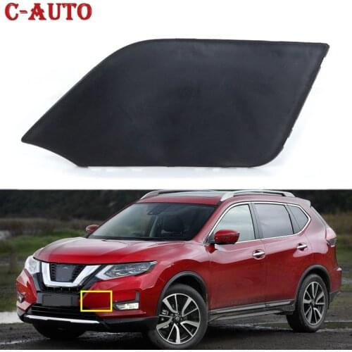 Car Front Bumper Tow Hook Eye Cover trailer Cap For Nissan X-Trail XTrail Rogue 2017 2018 2019 car-styling