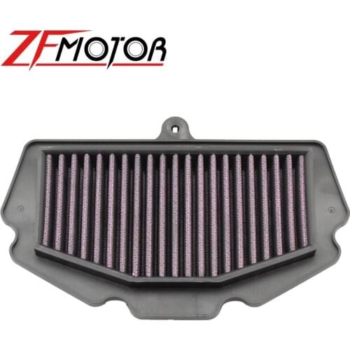 Motorcycle washable Black Intake High Quality Air Filter Reuseful Element Cleaner For Kawasaki Ninja400 Ninja 400 2018
