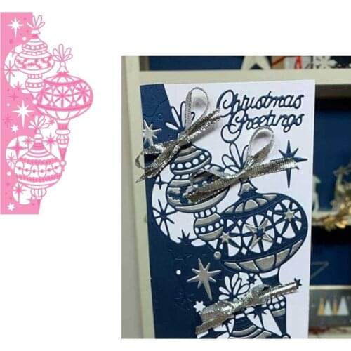 2021 NEW BAUBLE EDGER Metal Cutting Dies Scrapbook Diary Decoration Stencil Embossing Template DIY Greeting Card Handmade