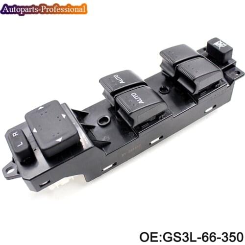 New Power Window Switch Front Left Fits For 2007-2012 Mazda CX7 OEM GS3L-66-350 High Quality