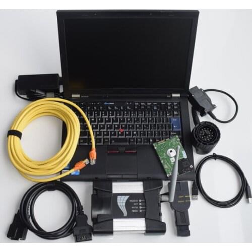 Professional for Bmw Diagnostic Tool Icom Next a b c with Computer t410 ( i5 4g) 06/2021 Newest Software 1000gb Hdd