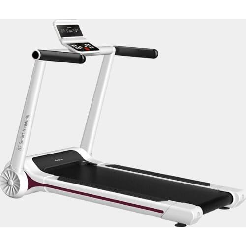Treadmill Smart Home Foldable Bluetooth Fitness Equipment Double Roller Treadmill Electric Drive Force Three-speed Adjustment XB