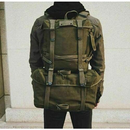 VIETNAM WAR USMC US ARMY SOLDIER M1945 FIELD COMBAT BACKPACK COMBINATION COSPLAY