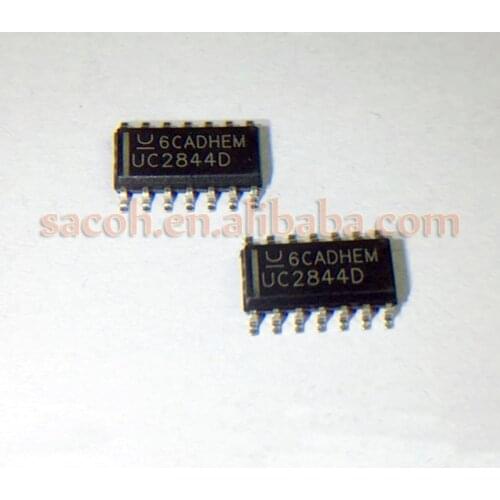 10PCS/lot New OriginaI UC2844D UC2844DG UC2844DR or UC2844AD or UC2845D or UC2843D or UC2842D SOP-14 CURRENT MODE PWM CONTROLLER