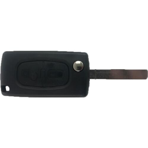 2 Buttons Remote Key Fob Shell Case Replace Fits Citroen C2 C3 Picasso
