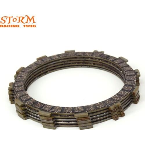 5PCS Motorcycle Clutch Friction Plates Set For KAWASAKI EX250N Ninja 250 ABS 2008 2009 2010 2011 2012 2013 2014 2015 2016 08-16