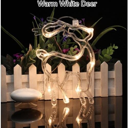 8 leds Sucker Window LED Light Warm White Indoor Holiday Decoration LED Light For Bedroom Wedding Decor Party Christmas Tree