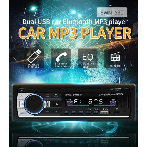 MLOVELIN 1Din Mp3 Autoradio Car Stereo Radio FM Aux Input Receiver SD USB 12V In-dash 1 din Car MP3 USB Multimedia Player