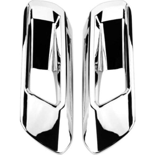 Durable Practical ABS Chrome Front Driving Fog Light Lamp Cover Trim For Toyota Camry 2018 Car Accessories