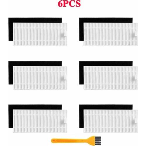 HPEA Filter Compatible With For Coredy R550 R500+ R600 R650 R750 D400 Robot Vacuum Cleaner parts