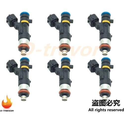 6Pcs Fuel Injector Nozzle 16600-CD700 for Nissan 350Z Murano Infiniti FX35 G35 3.5L 16600-CD701 16600-CD70A 0280158042