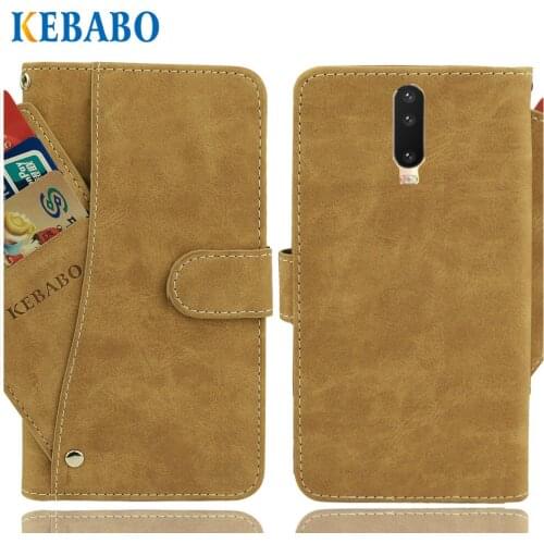 Leather Wallet Ark Ukozi Uone Case 6.11" Flip Vintage Leather Front Card Slots Cases Cover Business Phone Protective Bags