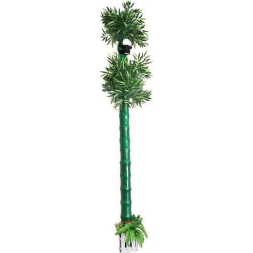 Pipeline Bamboo Forest Cover Simulation Bamboo Pipeline Decorative Cover Home Accessories