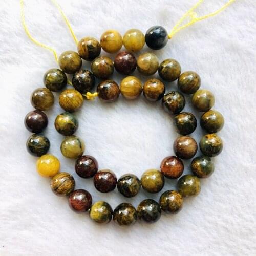 Wholesale 1string 15.5" 100% Natural pietersite Beads 6mm 8mm 10mm 12mm Round Gem Stone Loose Beads for jewelry