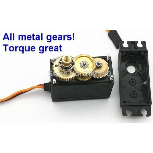 2pcs/lot Servo 360 Degree Continuous Rotation Servo MG995 Metal Gear Arduino Servo Digital Servo High Torque For Robot DIY