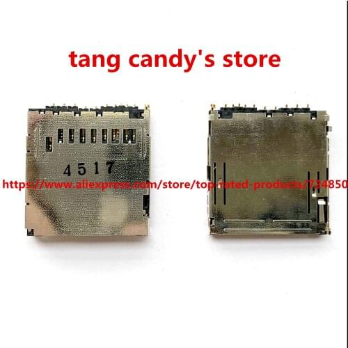 SD Memory Card Guide Slot Assembly Replacement For Nikon S3200 S4200 S4300 P5100 L18 P520 P510 P310 P330 SD card slot