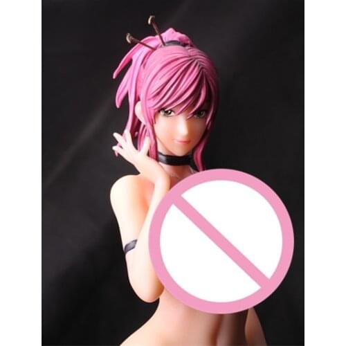 Japanese anime huge breasts sexy lechery rose girls Decadence Beauty nude anime figure