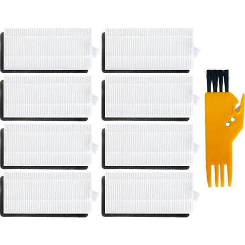 SANQ Hepa Filter Replacement Kits for Neatsvor X500 X600 Tesvor X500 X500 Pro Robotic Vacuum Cleaner Spare Accessories