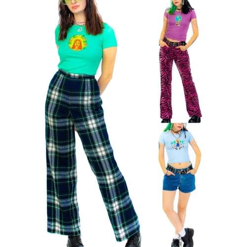 Womens T-shirt Cartoon Print Round Neck Short Sleeve Tops for Party Vacation Travelling Dating For Summer Daily life