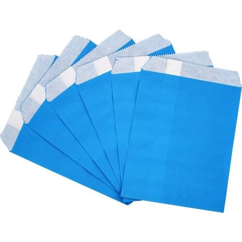 5-50pcs Kraft Paper Bag Solid color Gift Bag for Wedding Birthday Candy Snack Bag Christmas Party Wrapping Supplies 13*18cm