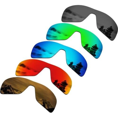 SmartVLT 5 Pieces Polarized Sunglasses Replacement Lenses for Turbine Rotor - 5 Colors