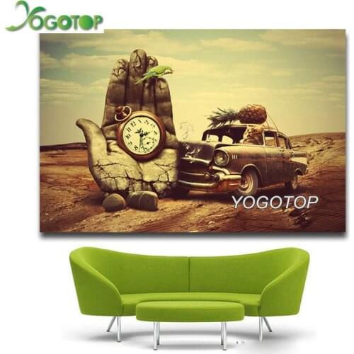 5d diy diamond painting Fantasy Hand watch car cross stitch diamond embroidery kit 3d picture diamond mosaic wall art YY1211