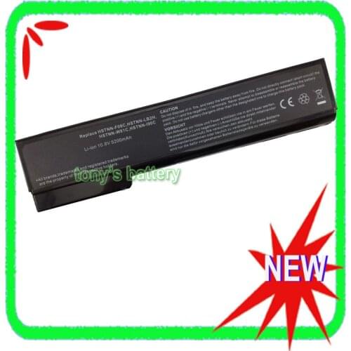 6Cell Battery for HP EliteBook 8460p 8560p 8460w 8470p 8570p 8470w HSTNN-LB2H CC06 HSTNN-F08C 628668-001 628670-001