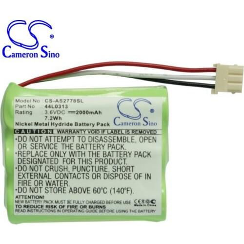 CameronSino 2000mah battery for IBM AS400 i5 AS2740 cache controller FC2778 pSeries 3HR-AAC RAID Controller Battery