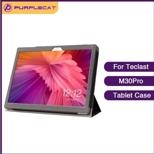 Purplecat 10.1 Inch Tablets Case For Teclast M30/M30Pro Self-adhesive technology universal Tablet Case