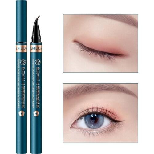 Color Liquid Eyeliner Pen Long Lasting Waterproof Eye Makeup Easy To Wear Women Eye Liner Pencil Make Up Korean Cosmetic TSLM1