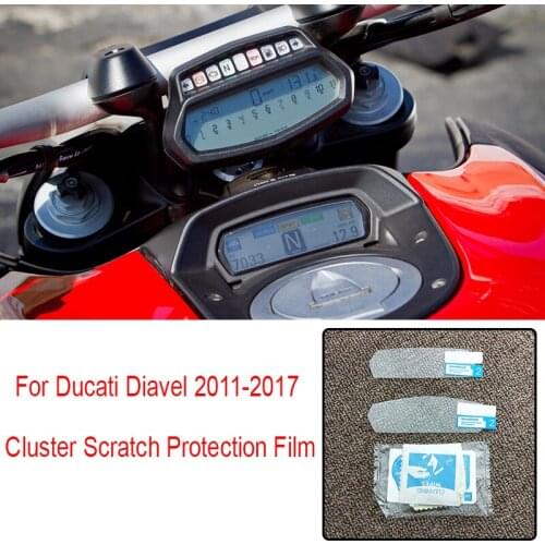 For Ducati Diavel 2011-2017 Cluster Scratch Protection Speedometer Film Screen Protector Instrument Dashboard