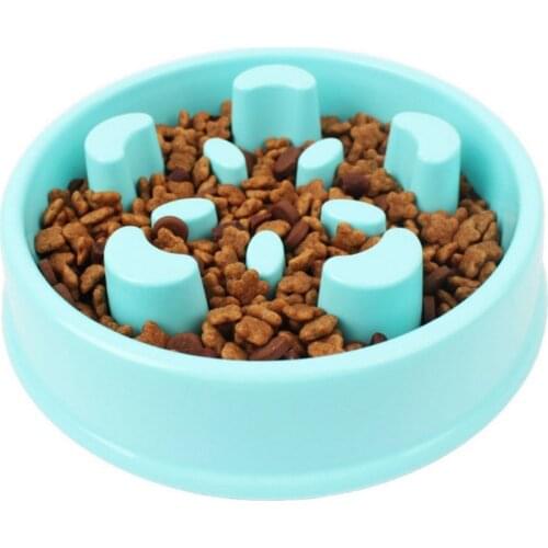 Pets Feeder Dog Bowl Slow Eating Bloat Stop Food Plate Maze Interactive Puzzle Cat Anti Skid Dishes Tray Home Pet Accessories