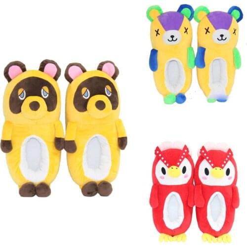 Home Furnishing Animal Warm Shoes Animal Forest Cotton Slippers Game Role Playing Shoes Couple Slippers Adult Home Casual Shoes