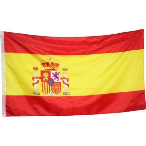 Spain flag Super Poly football FLAG Indoor Outdoor Spanish Flags National Pennants spain eagle flag