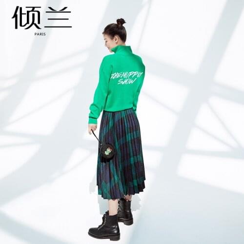 Patads French womens fall and winter zipper letter adult cooperation T-shirt belias2968h 2 colors