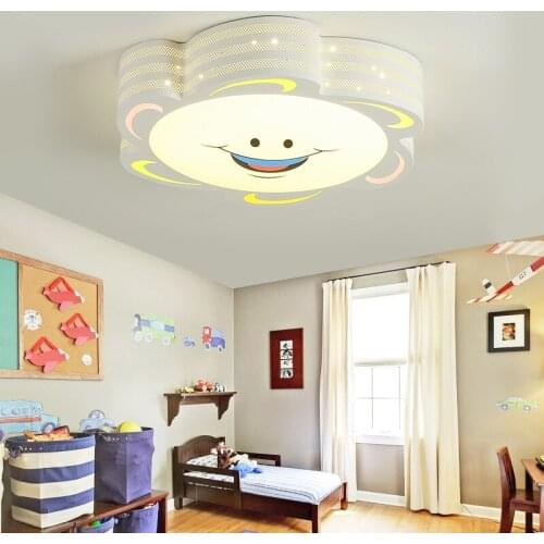 Creative Sun Led Light For Room Kids Lights Ceiling Smile Lights In Kids Room Kids Bedroom Light Ceiling Children Lamp Ceiling